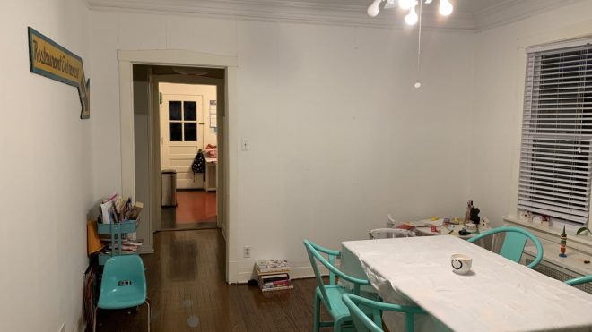 Before and After: I Made My Plain Rental Dining Room Look Seriously High-End