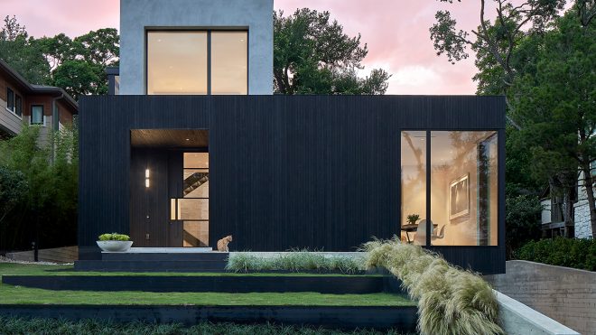 Skybox House Utilizes Rectangular Forms to Maximize Space