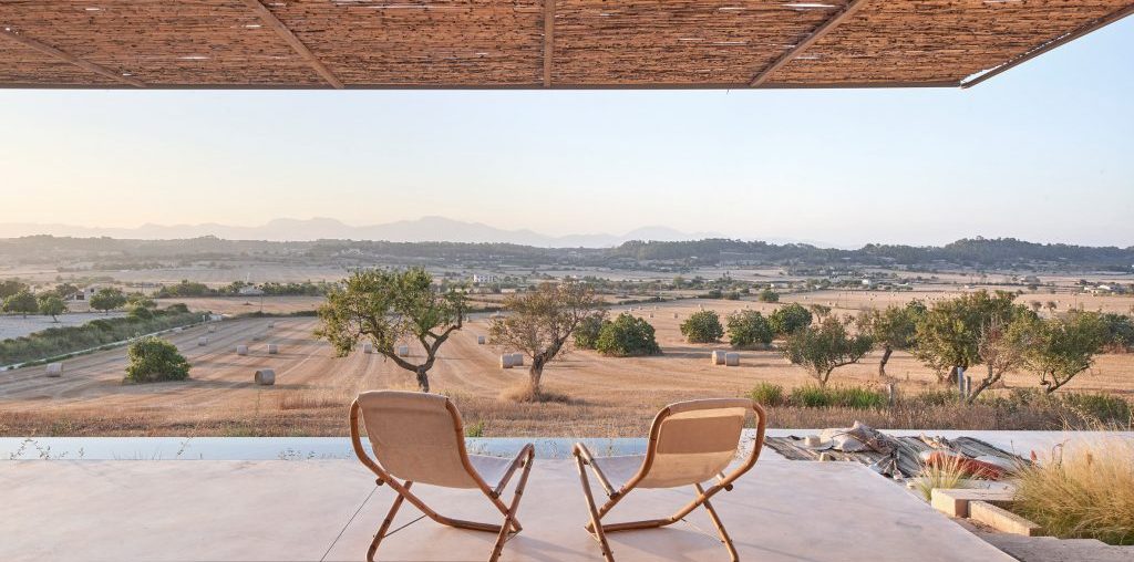 OHLAB frames cinematic views of the landscape for hotel in Mallorca