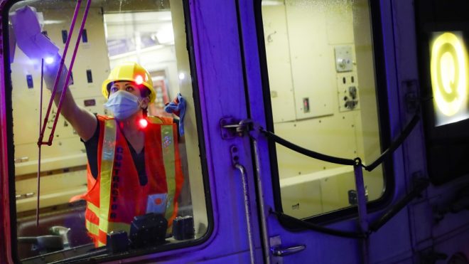 Subways sparkle, but does cleaning decrease COVID-19 risk?