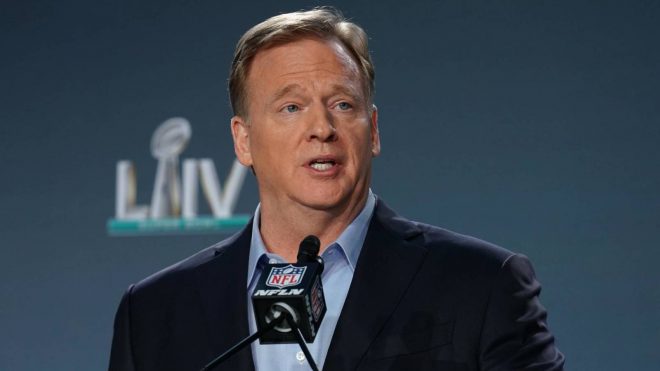 Report: Roger Goodell pushed for Washington name and logo change