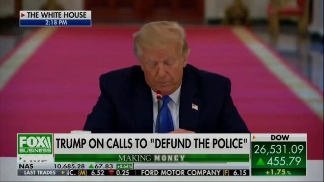 Trump says federal government may 'take over cities,' because crime