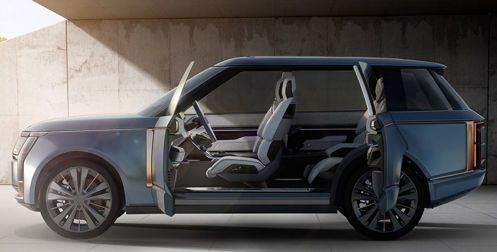 This Modern Range Rover Concept Comes With Suicide Doors—and You Have an Intern to Thank for It