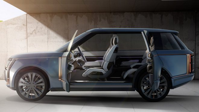 This Modern Range Rover Concept Comes With Suicide Doors—and You Have an Intern to Thank for It