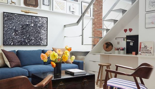 A 120-Year-Old Apartment Mixes Industrial-Chic and Family-Friendly