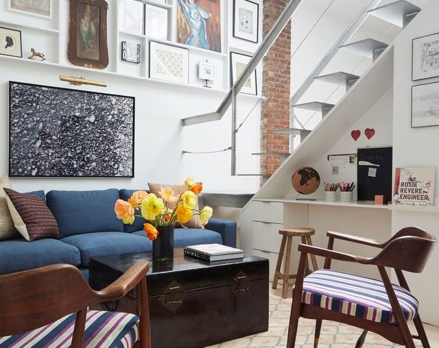 A 120-Year-Old Apartment Mixes Industrial-Chic and Family-Friendly
