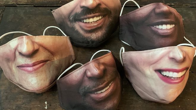 Would you wear one of these custom-made selfie masks?