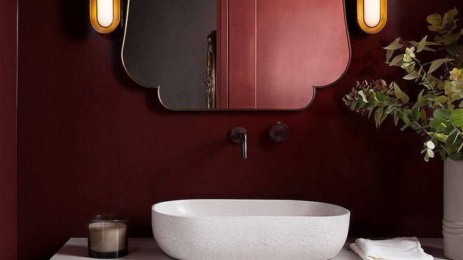 Going Bold: 20 Contemporary Powder Rooms in 10 Spectacular Colors