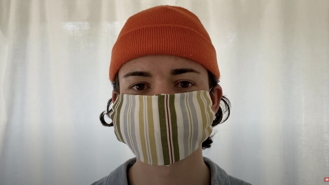 This Video Shows You How to Make a Face Mask Using a Pillowcase in Under 60 Seconds
