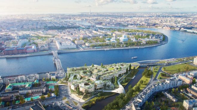 MVRDV proposed timber office for oil giant to uphold "dedication to sustainable design"