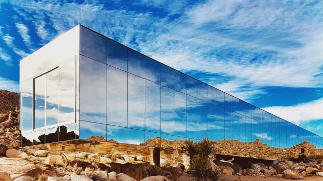 Look Closely Or You Just Might Miss The Invisible House in Joshua Tree