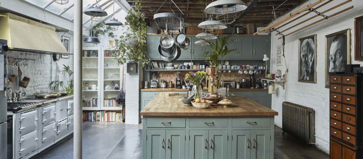 This converted 19th-century print house in is rich with history