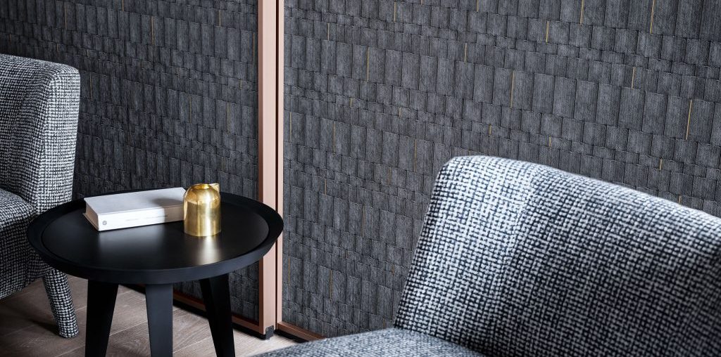 Wall&Deco's textured wallpapers are designed "be explored with the hands as well as seen"