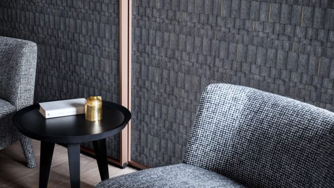 Wall&Deco's textured wallpapers are designed "be explored with the hands as well as seen"