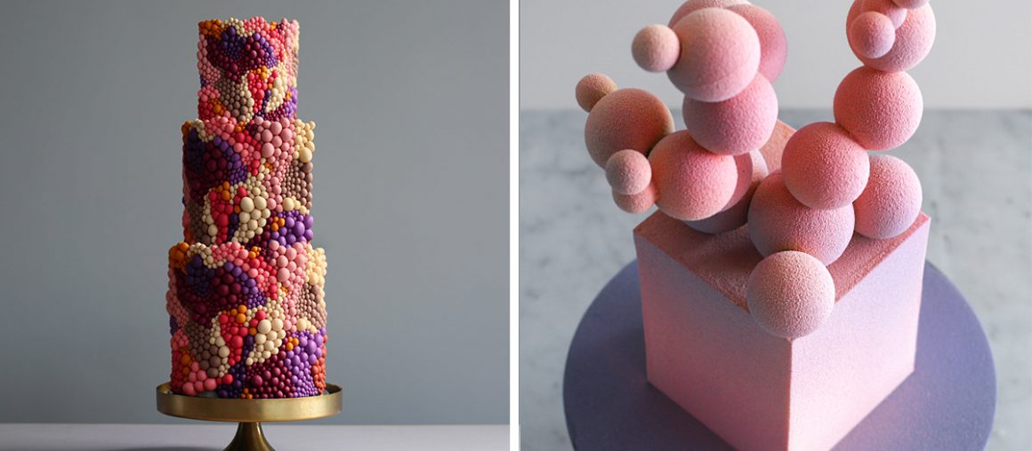 Sumptuous Cakes Designed by Tortik Annushka Emerge as Elegant, Sculptural Desserts