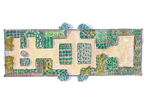 10 Functional And Productive Vegetable Garden Plans