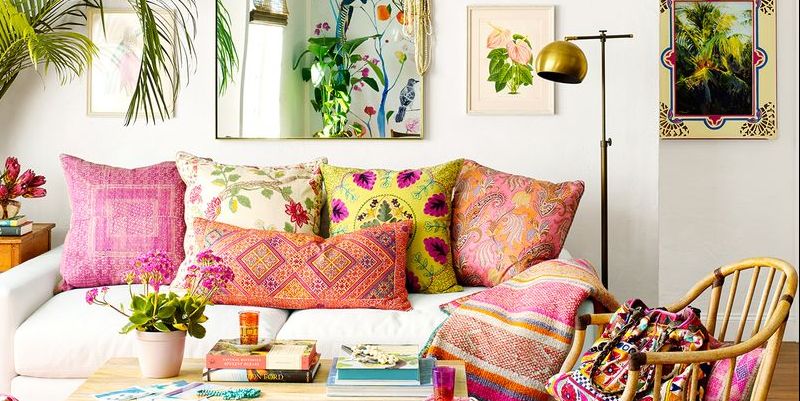 12 Inspiring Boho Living Room Ideas That Are Full of Design Inspo
