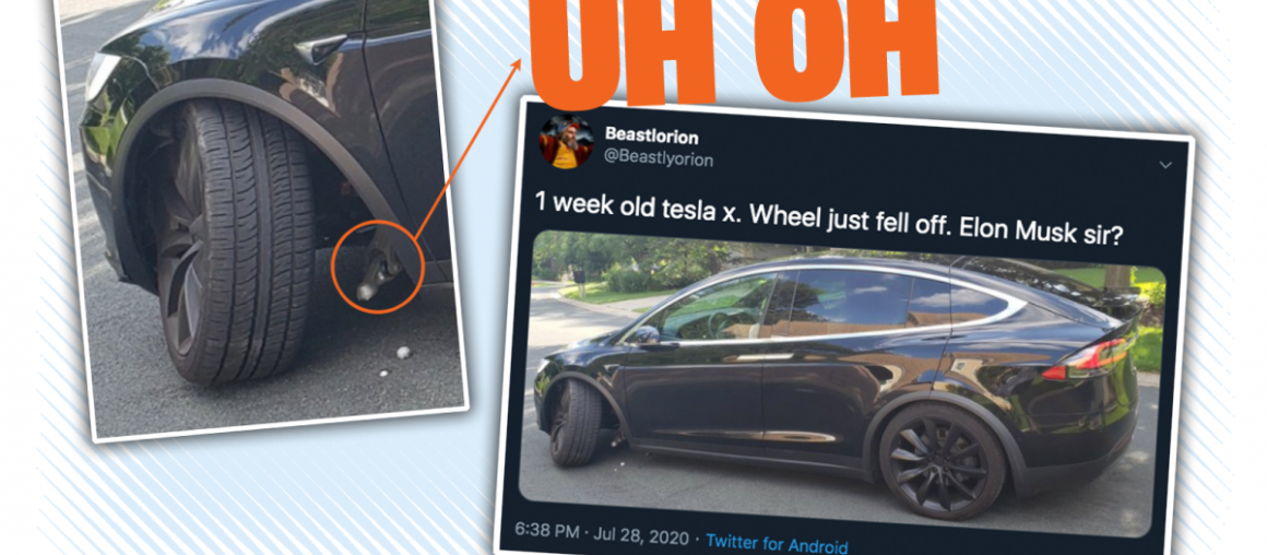One Week-Old Tesla Model X Has Catastrophic Suspension Failure And The Resulting Twitter Feed Is As Bad As You'd Think