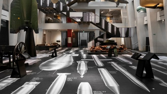 Ai Weiwei examines the magnitude of warfare in explosive artwork