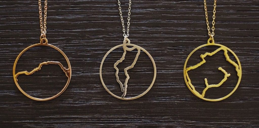 GPS Jewelry: Turn Your Favorite Routes Into Beautiful Designs You Can Wear Wherever You Go