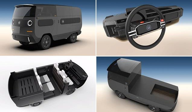 Car of the future from German firm reassembles like Lego