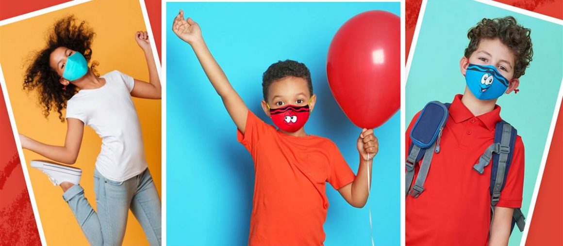 Crayola just released new cloth masks for kids — here's what to know