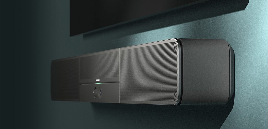 This camera-equipped smart soundbar upgrades your Netflix binges as well as your Zoom conferences!