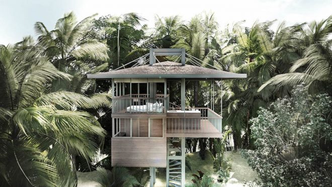 These Homes Built on Stilts in Bali Are Like Luxe Treehouses For Adults