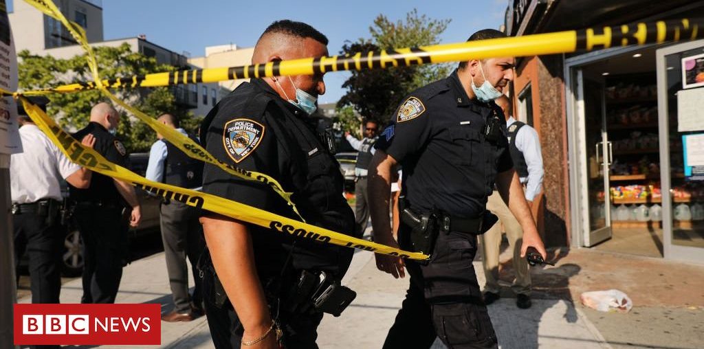 Are US cities seeing a surge in violent crime as Trump claims?