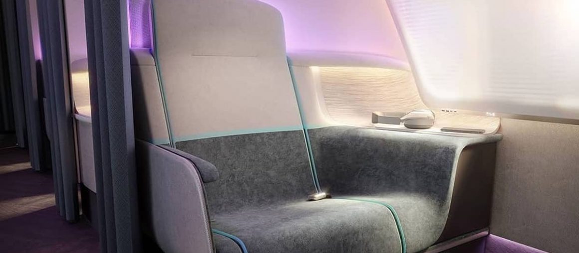 'Virus Repellent' Business Class Seat Makes Germaphobes' Dreams Come True