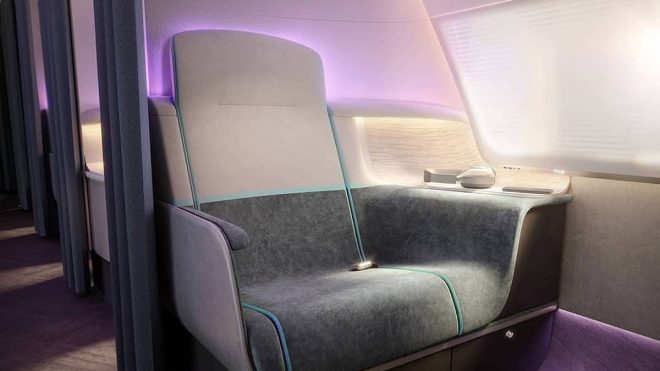 'Virus Repellent' Business Class Seat Makes Germaphobes' Dreams Come True