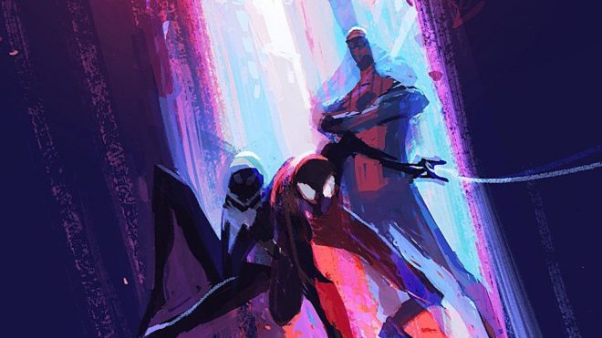 Spider-Verse Concept Artist Shares Alternate Designs for Film’s Blu-ray SteelBook
