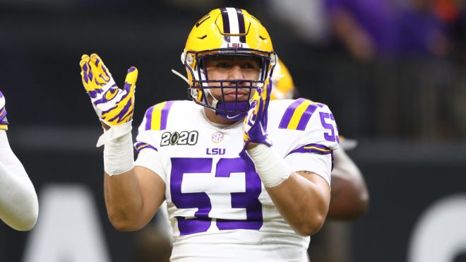 LSU football player on COVID face shield: 'I can't (expletive) breath under this thing'