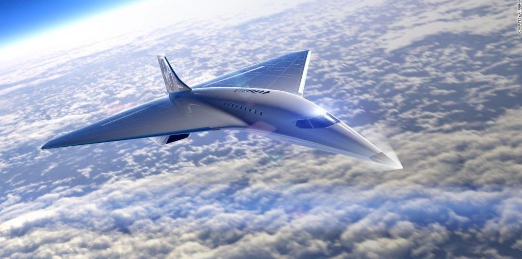 Virgin Galactic reveals new supersonic jet design that would fly three times speed of sound