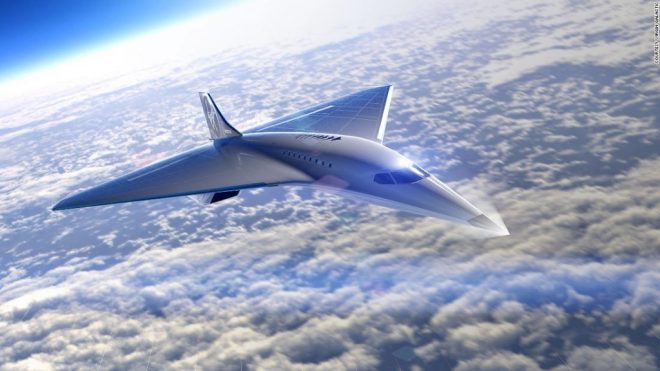 Virgin Galactic reveals new supersonic jet design that would fly three times speed of sound