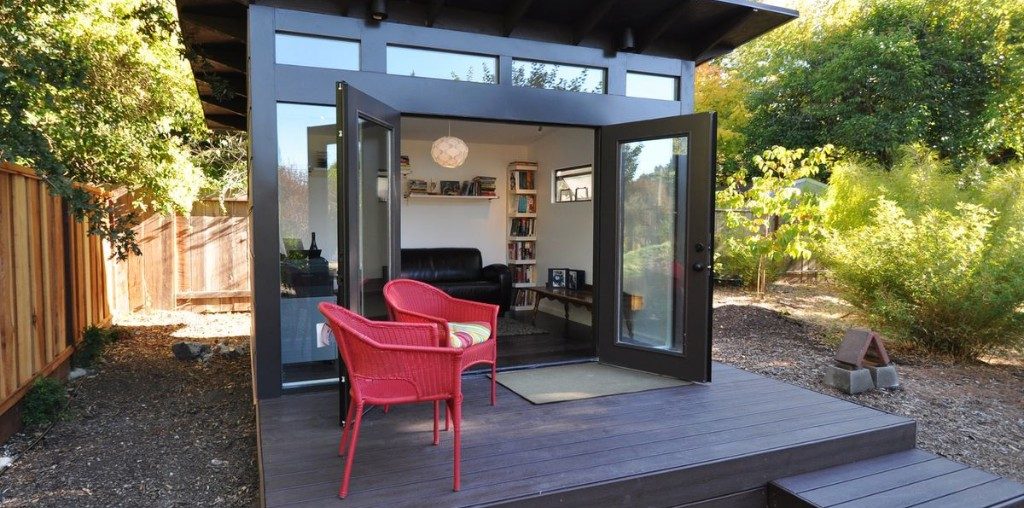 Dreaming of a better work-from-home space? Try a tiny backyard office.