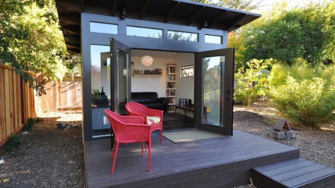 Dreaming of a better work-from-home space? Try a tiny backyard office.