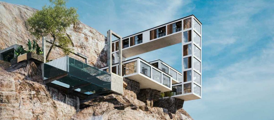 Here's A Look Inside The Mind-Blowing 'Mountain House' Being Built On An Island In BC