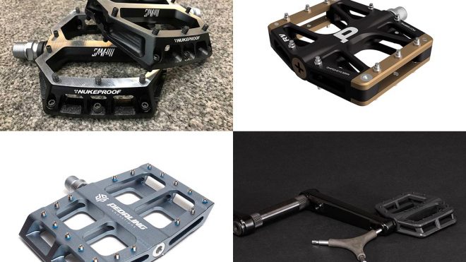 Flat Pedal Round Up: Five inch Catalysts, Pembree Eco Flats, Sam Hill Signature, more! - Bikerumor