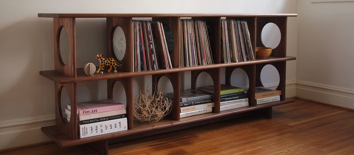 Porthole Shelving System Both Works and Plays