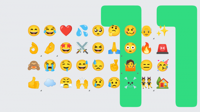Google's updated emoji designs finally arrive in Android 11 Beta 3