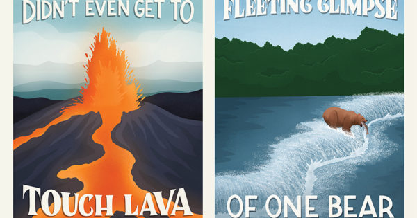 These 1-Star Reviews of National Parks Are Now Works of Art