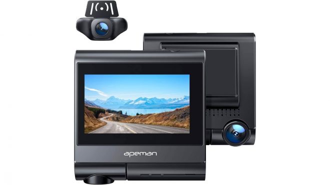 Apeman's dual dash camera has built-in GPS + more at $83.50 (40% off) - 9to5Toys