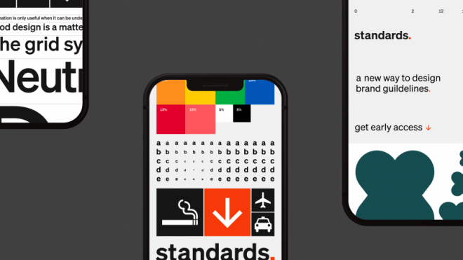 New brand guidelines design tool Standards 'takes the best from the past, and is built for design today'