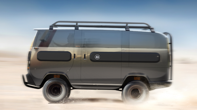 This electric van turns into 10 different vehicles
