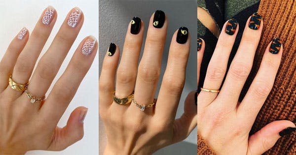 35 Halloween Nail Art Designs That Are *Not* Your Basic Black Mani