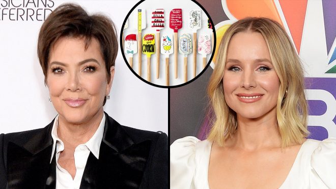 Kris Jenner, Kristen Bell and More Stars Design Spatulas for Charity
