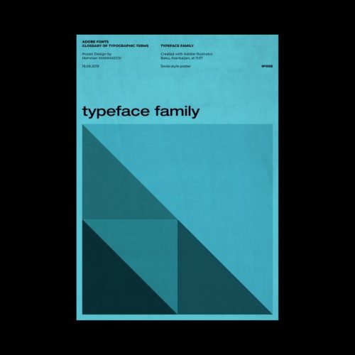 Swiss Graphic Design Inspired Posters based on Typography...