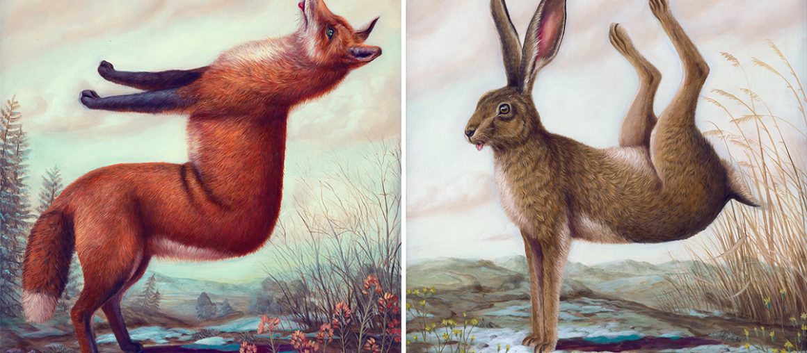 These Absurdly Contorted Animals by Bruno Pontiroli Will Leave You With a Backache
