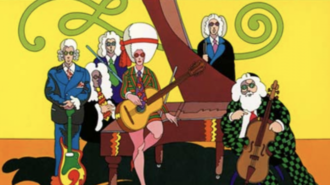Milton Glaser’s Stylish Album Covers for Bob Dylan, The Band, Nina Simone, John Cage & Many More